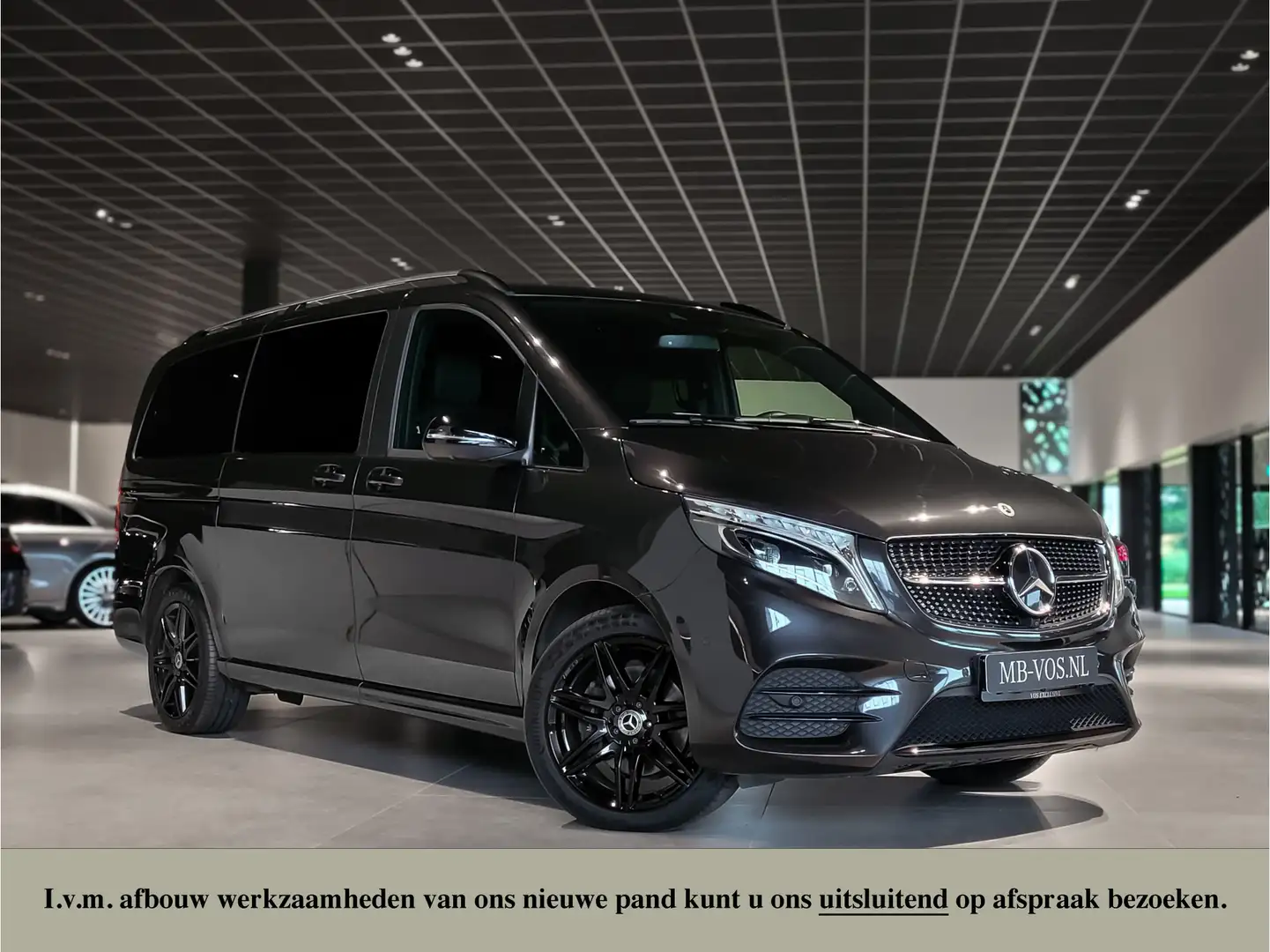 Mercedes-Benz V 300 300d 4-M Lang DC AMG Avantgarde Edition Luchtverin Gris - 1