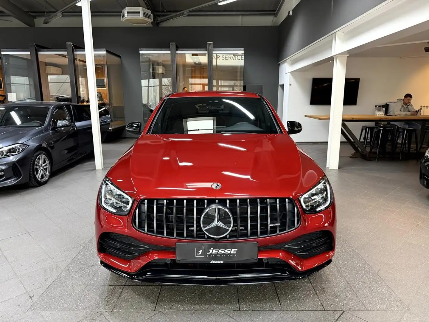 Mercedes-Benz GLC 43 AMG 4M LED Distr+ Wide Sport-AGA CarPlay Night Rouge - 2
