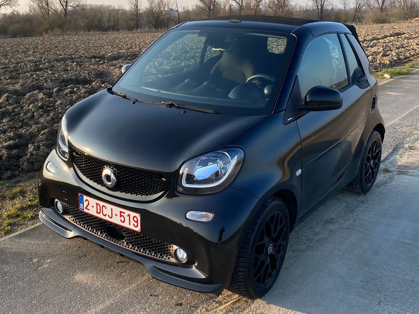 smart forTwo 0.9 Turbo Passion DCT Zwart - 1