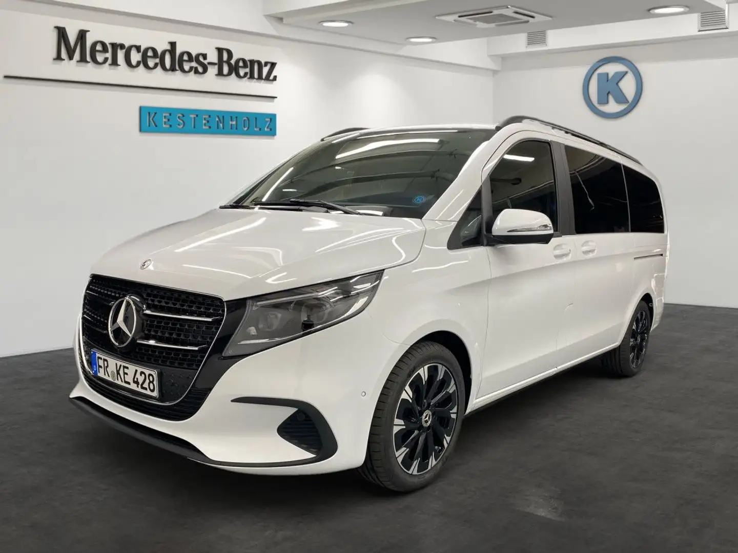 Mercedes-Benz V 300 d lang WideScreen Multibeam AHK Kamera 9G Weiß - 2