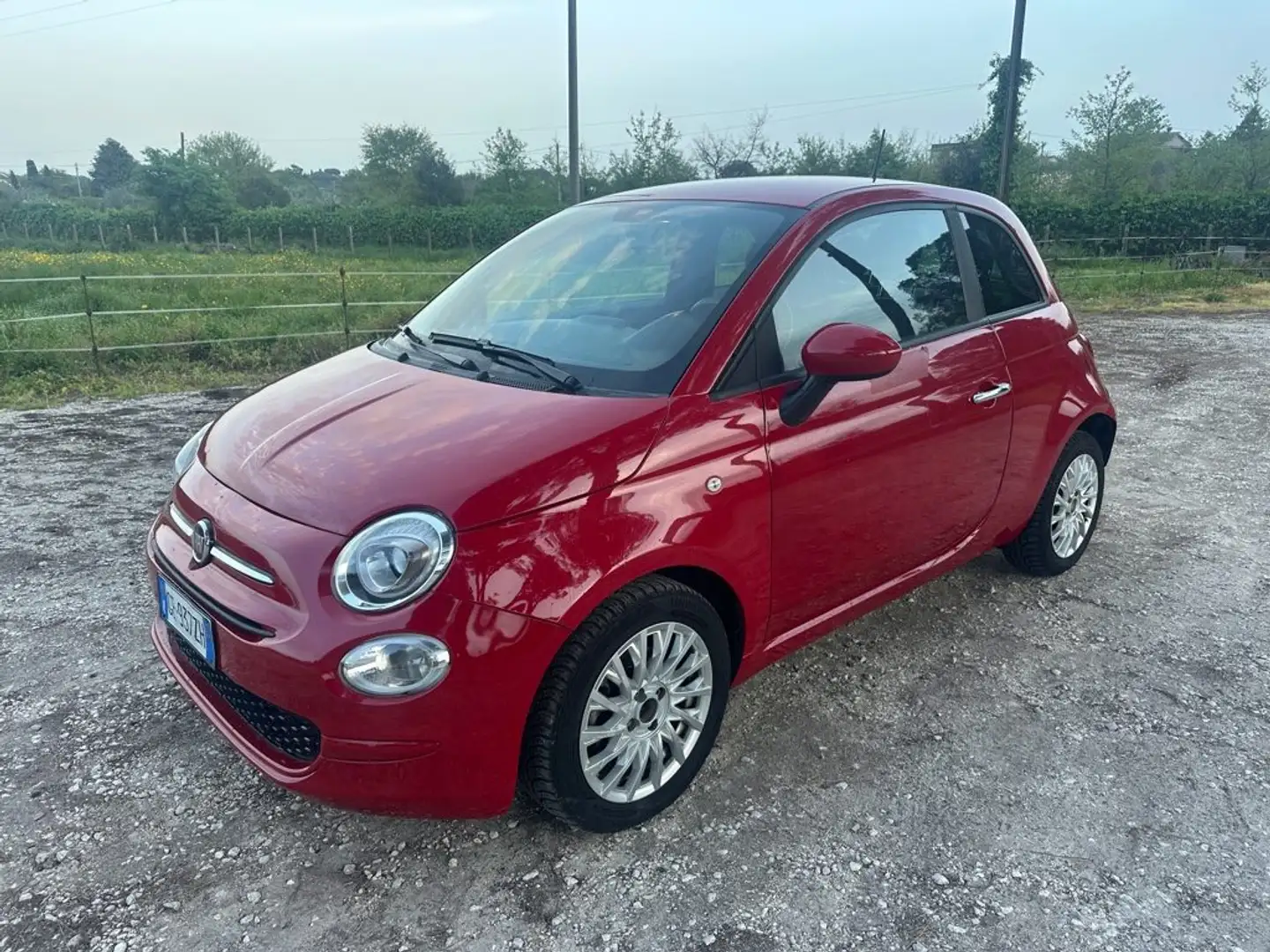 Fiat 500 1.0 Hybrid Lounge Rouge - 1