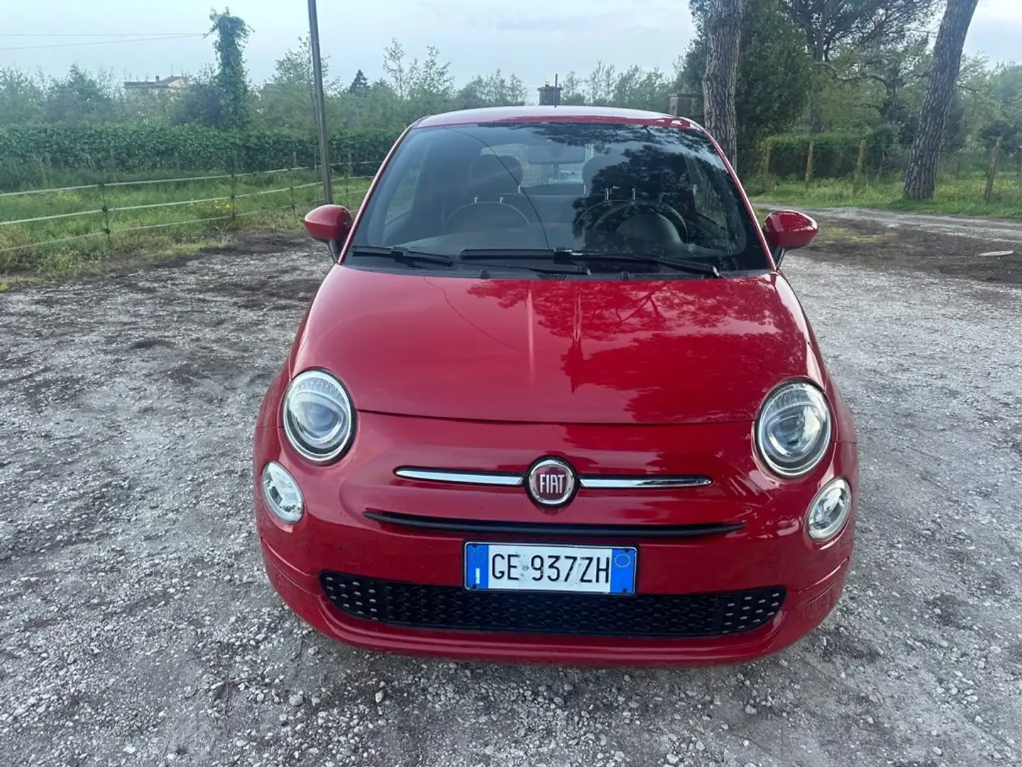 Fiat 500 1.0 Hybrid Lounge Rouge - 2