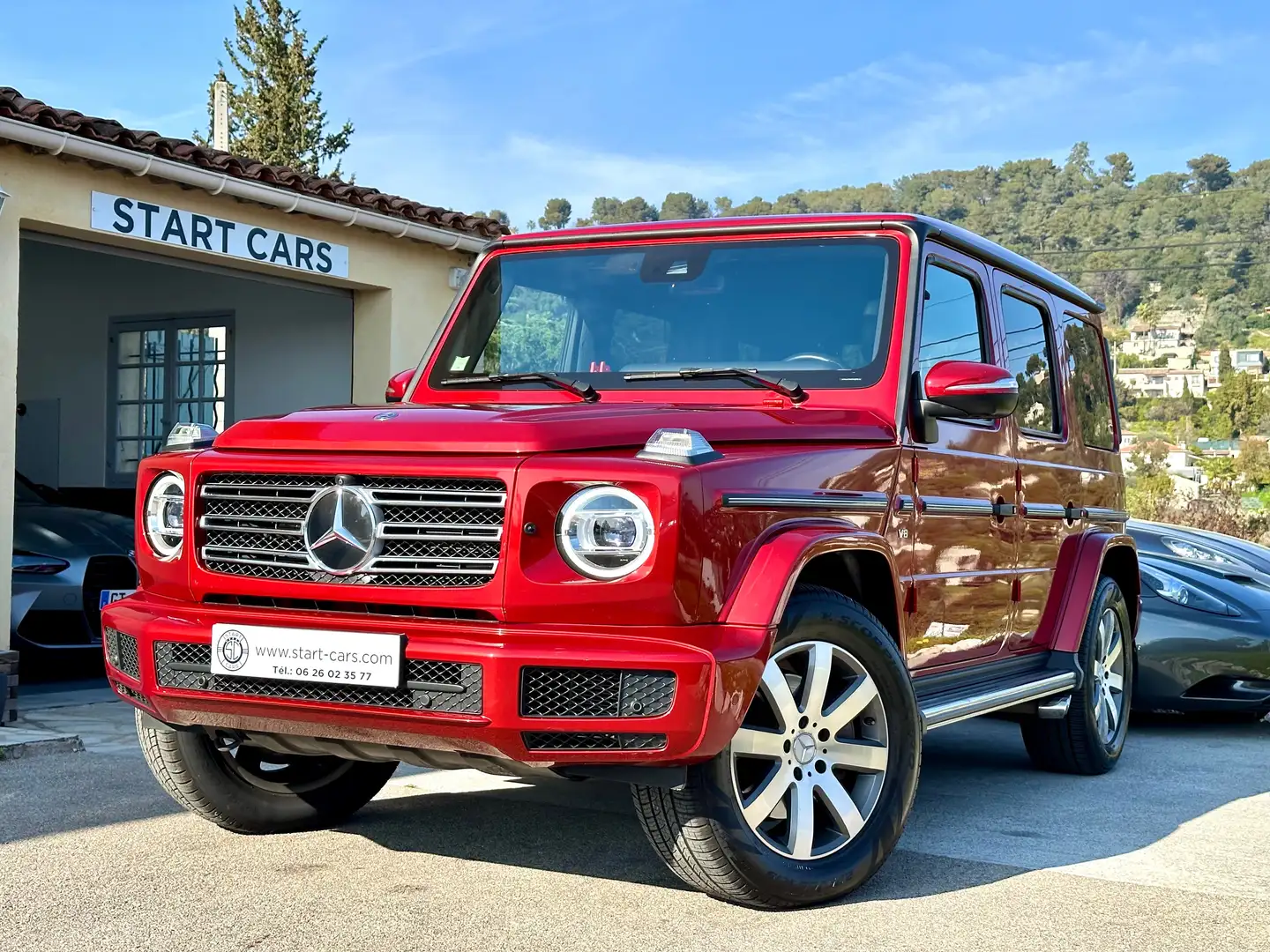 Mercedes-Benz G 500 BVA9 AMG Line Czerwony - 1