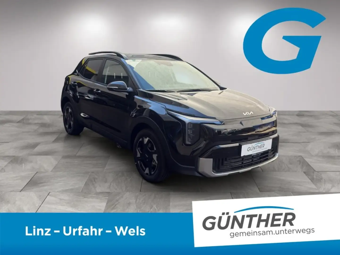 Kia Stonic SILBER 1.0 TGDI MT6 100 MY26 Schwarz - 2