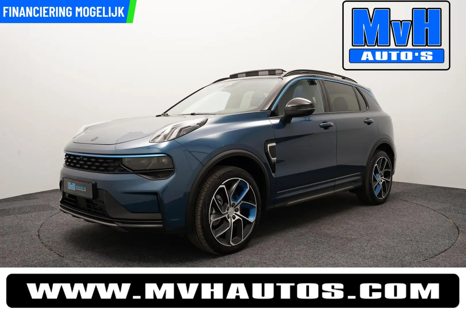 Lynk & Co 01 1.5 Plug-in Hybride|ZWARTE.HEMEL|360ºCAM|PANO|NAP Azul - 1