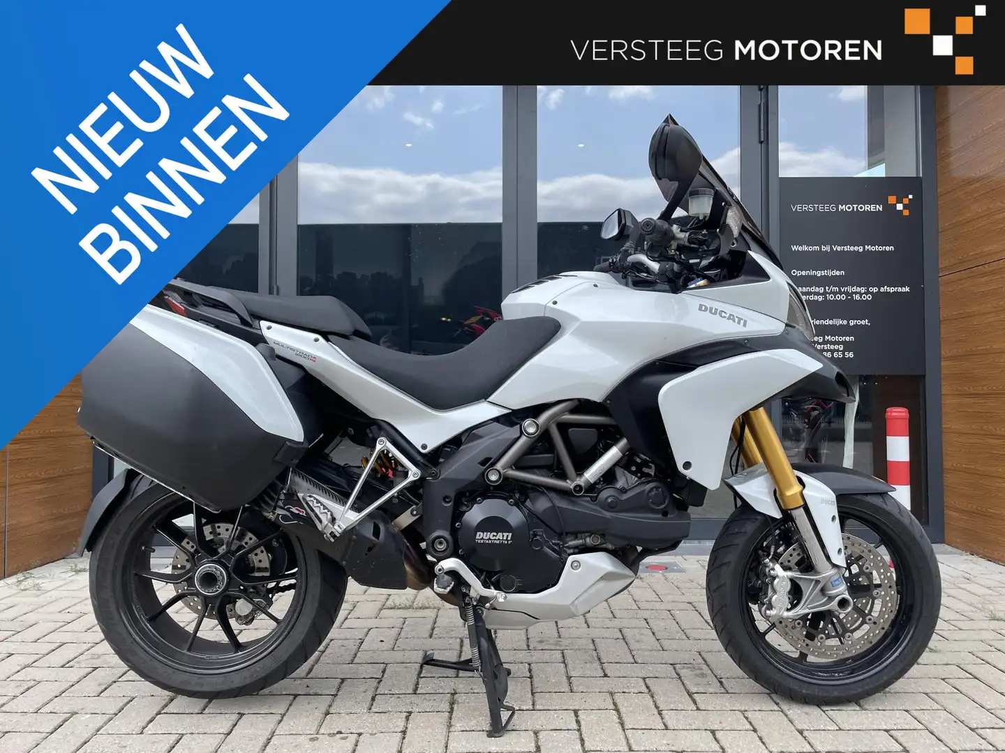 Ducati Multistrada 1200 S Touring 1200S # Termi#Desmo uitgevoerd Blanc - 1