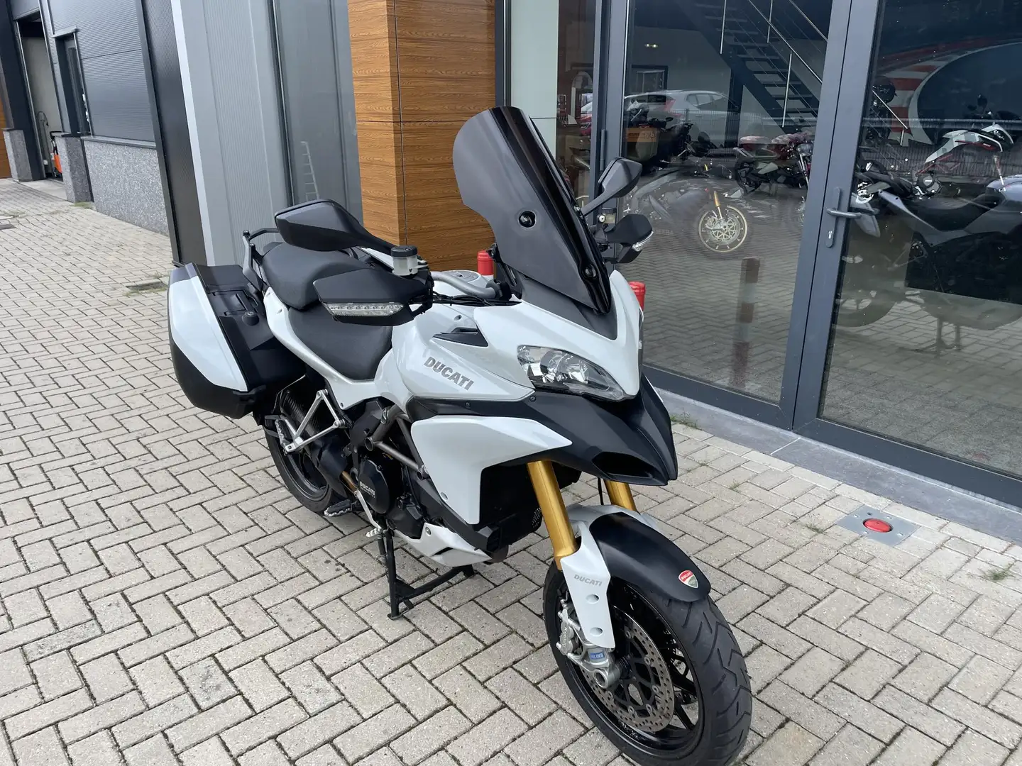 Ducati Multistrada 1200 S Touring 1200S # Termi#Desmo uitgevoerd Blanc - 2