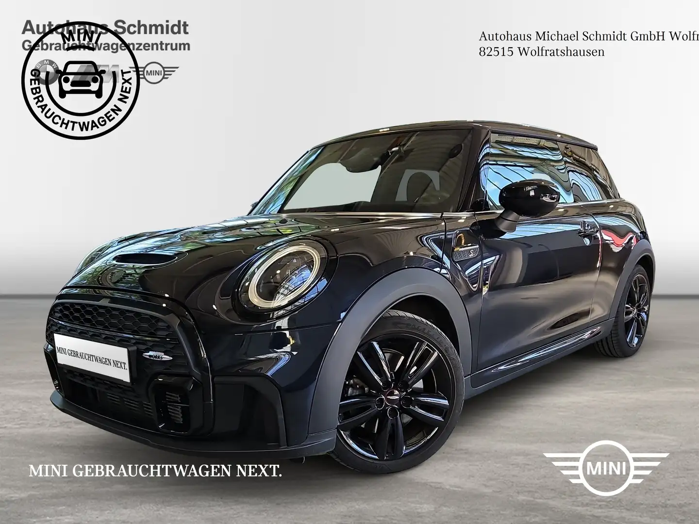 MINI Cooper S Hatch DAB LED RFK Navi Tempomat Shz Bleu - 1