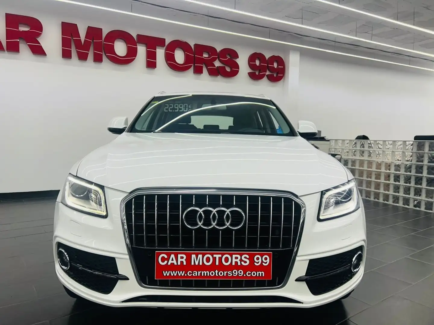 Audi Q5 2.0TDI CD quattro Advanced Ed. S-T 190 Weiß - 2