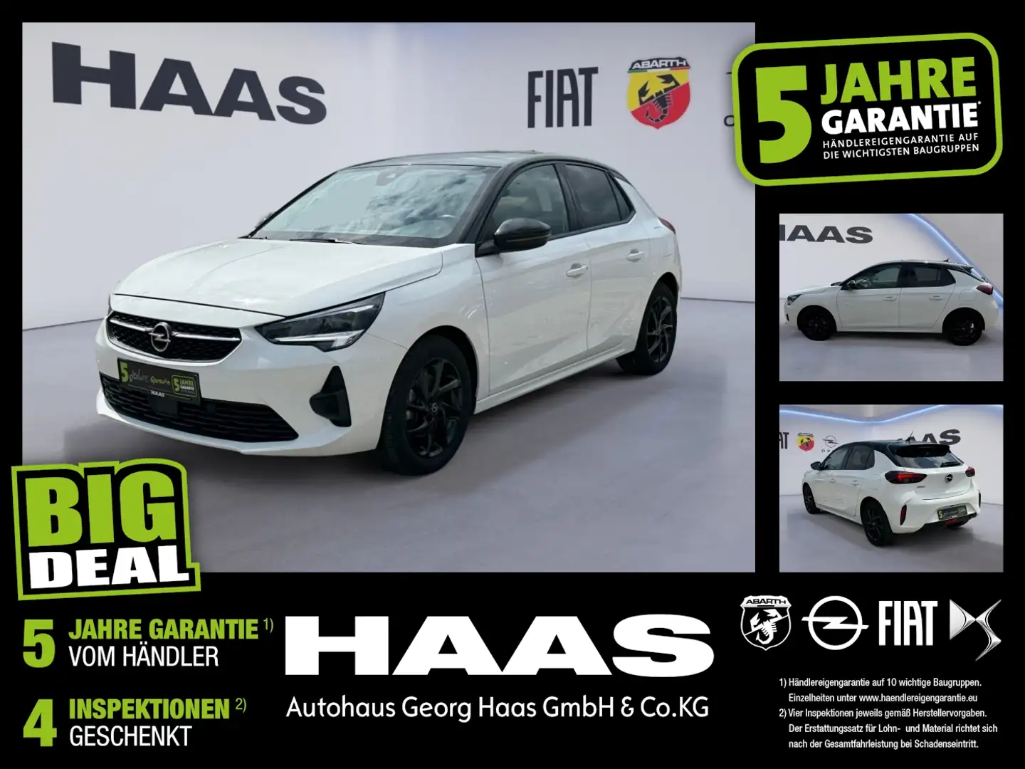 Opel Corsa F 1.2 Turbo GS Line Klimaauto.,Bluetooth Wit - 1