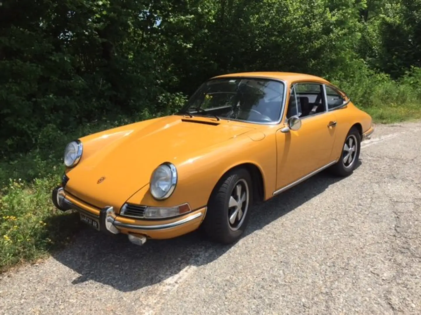 Porsche 911 911T passo corto SWB anno 1967 Żółty - 2