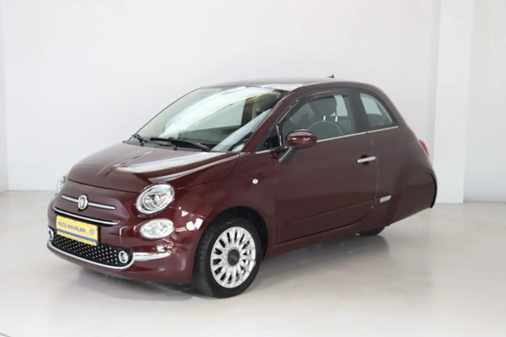 Fiat 500 Ellenator * Pano* PDC * DAB Rood - 1