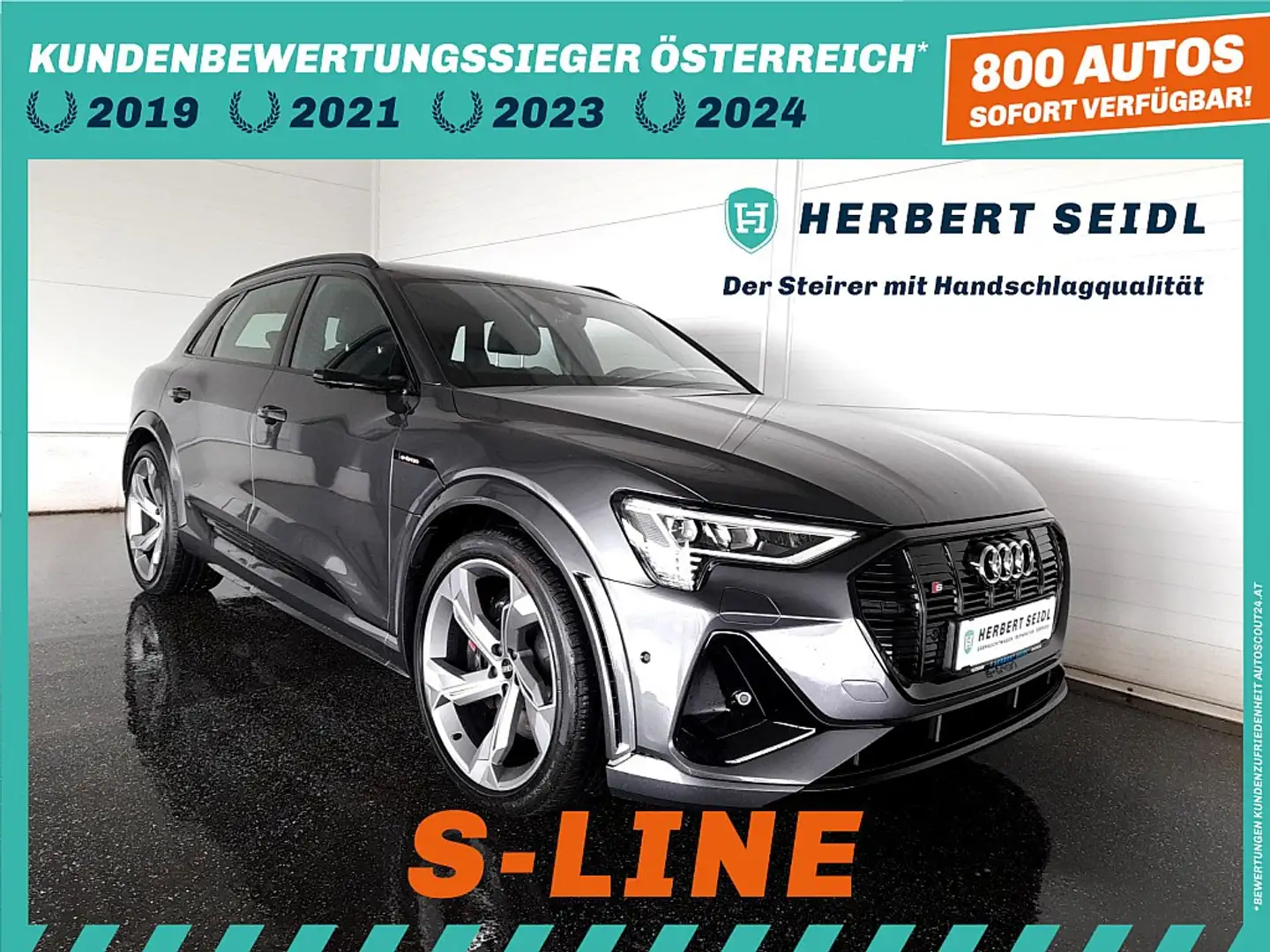 Audi e-tron 95 quattro S-LINE *NP: € 121.736,- / 22 ZOLL / ... Grau - 1