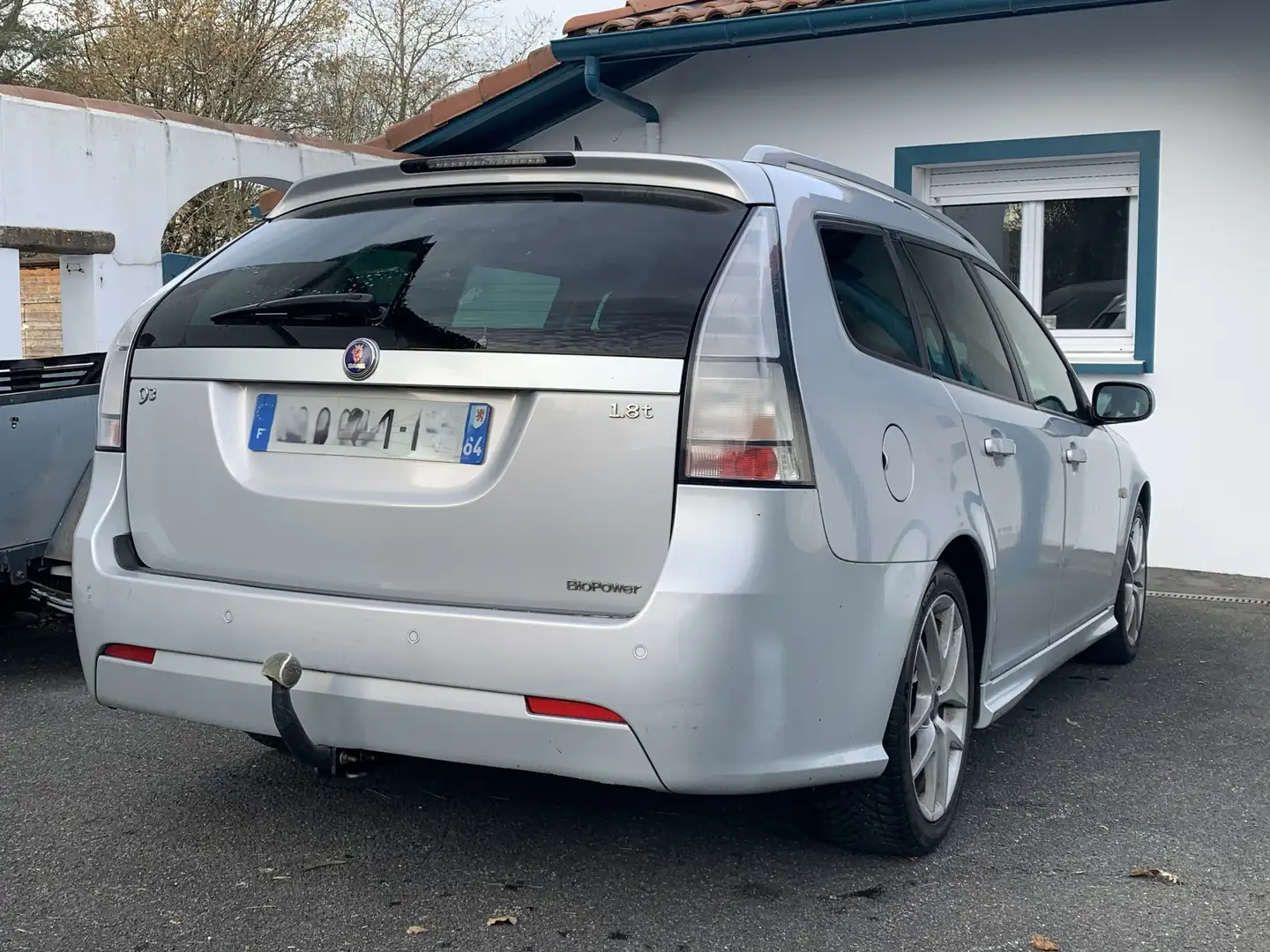 Saab 9-3 9-3 Sport Hatch 1.8t BioPower Edition Anniversaire Argent - 1