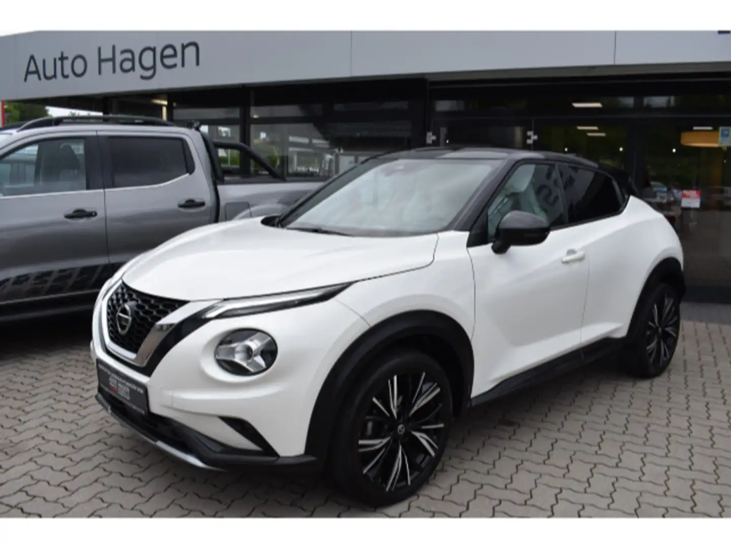 Nissan Juke N-Design Navi Einparkhilfe Klimaautomatik S Blanco - 2