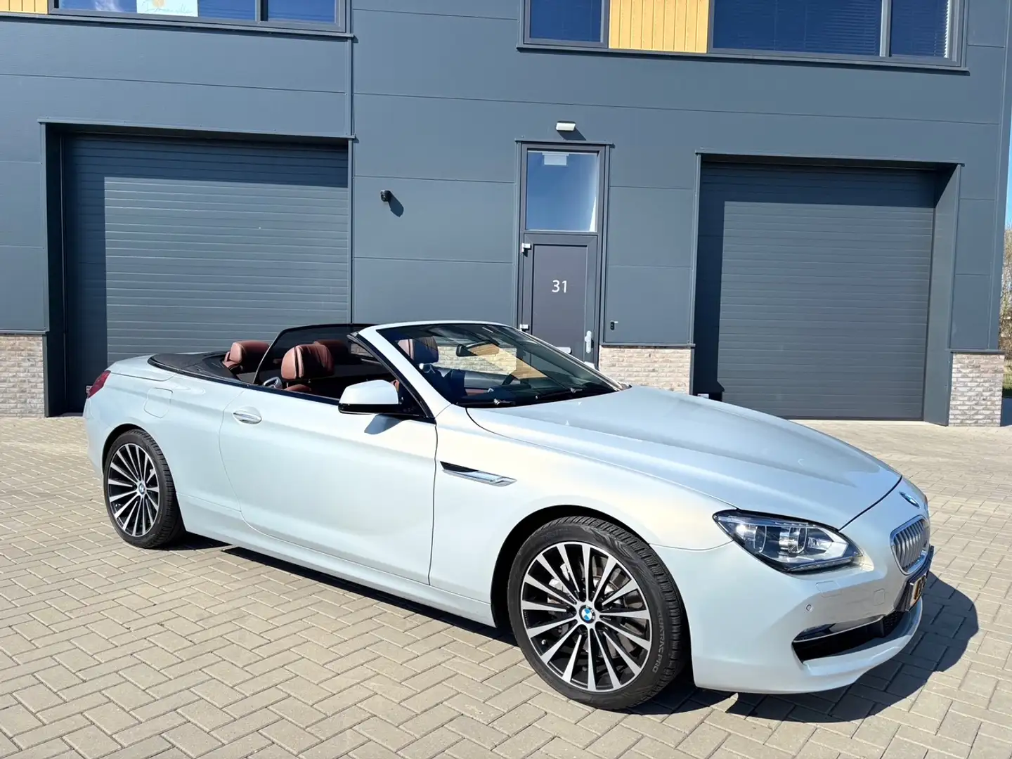 BMW 650 6-serie Cabrio 650xi High Executive Harman kardon Gri - 1