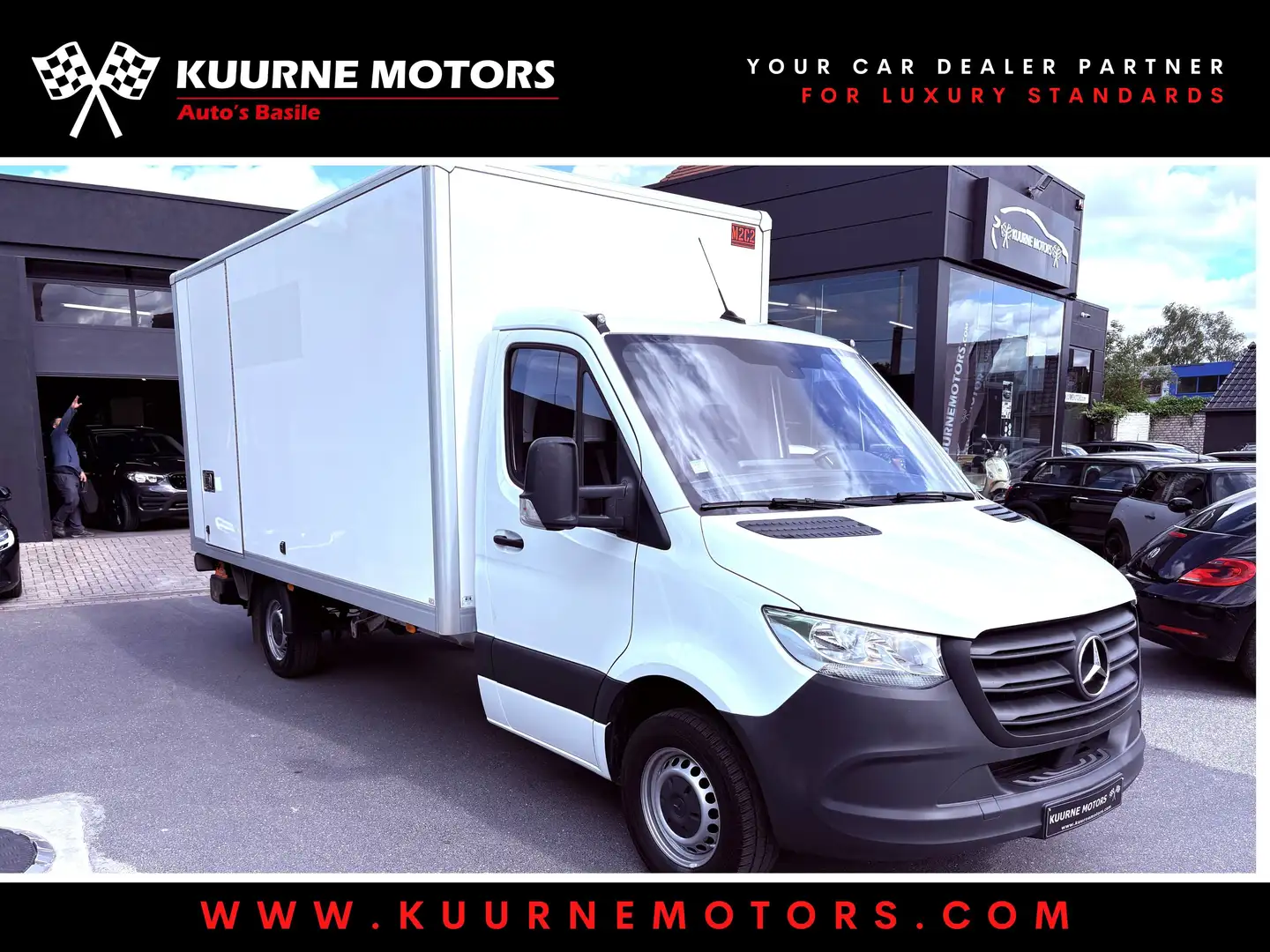 Mercedes-Benz Sprinter 515 CDI Meubelbak/Lift/Zijdeur/Bt *1j garantie* Wit - 1