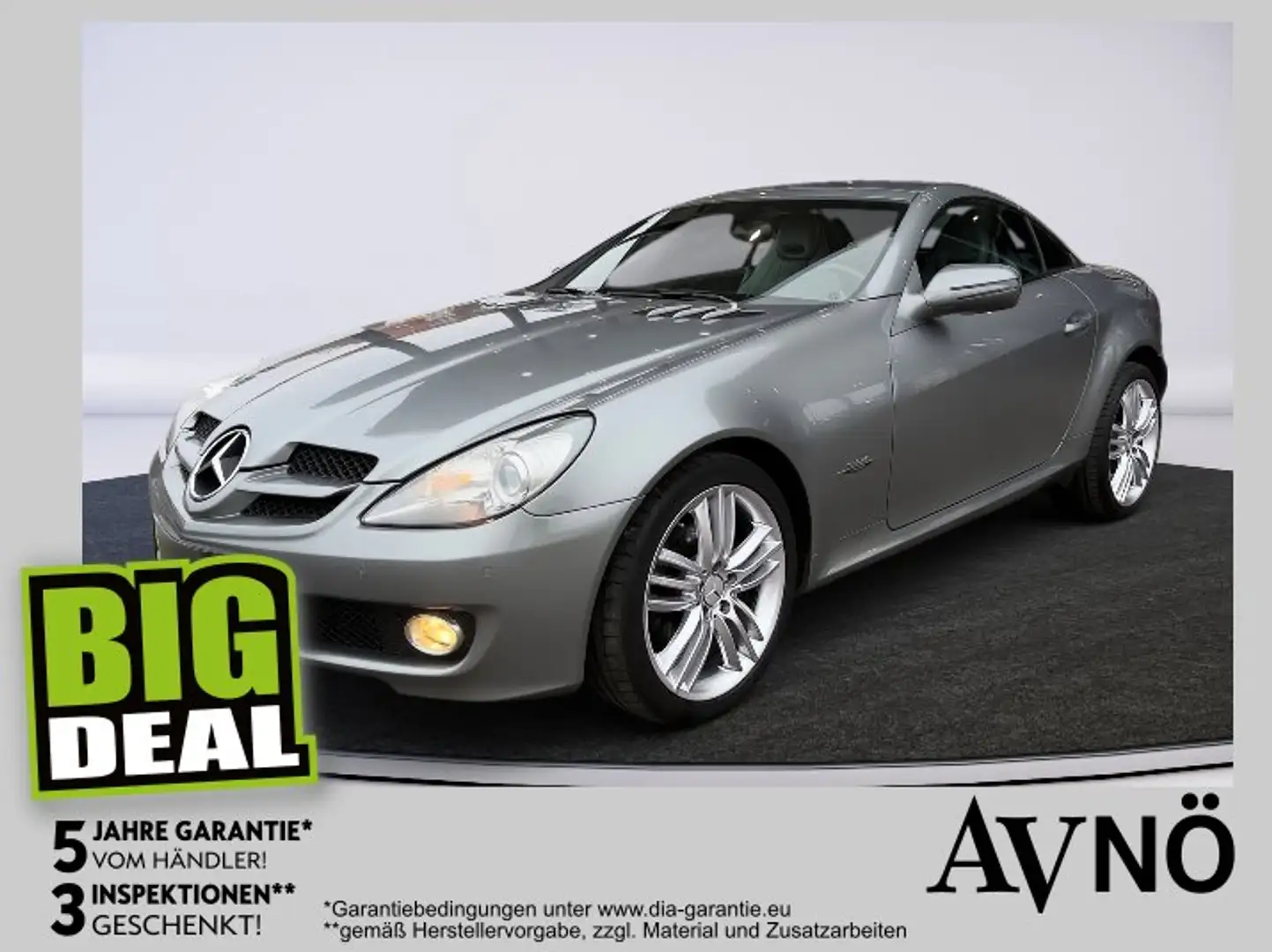 Mercedes-Benz SLK 200 Kompressor Grand Edition Aut. Klima, Silber - 1