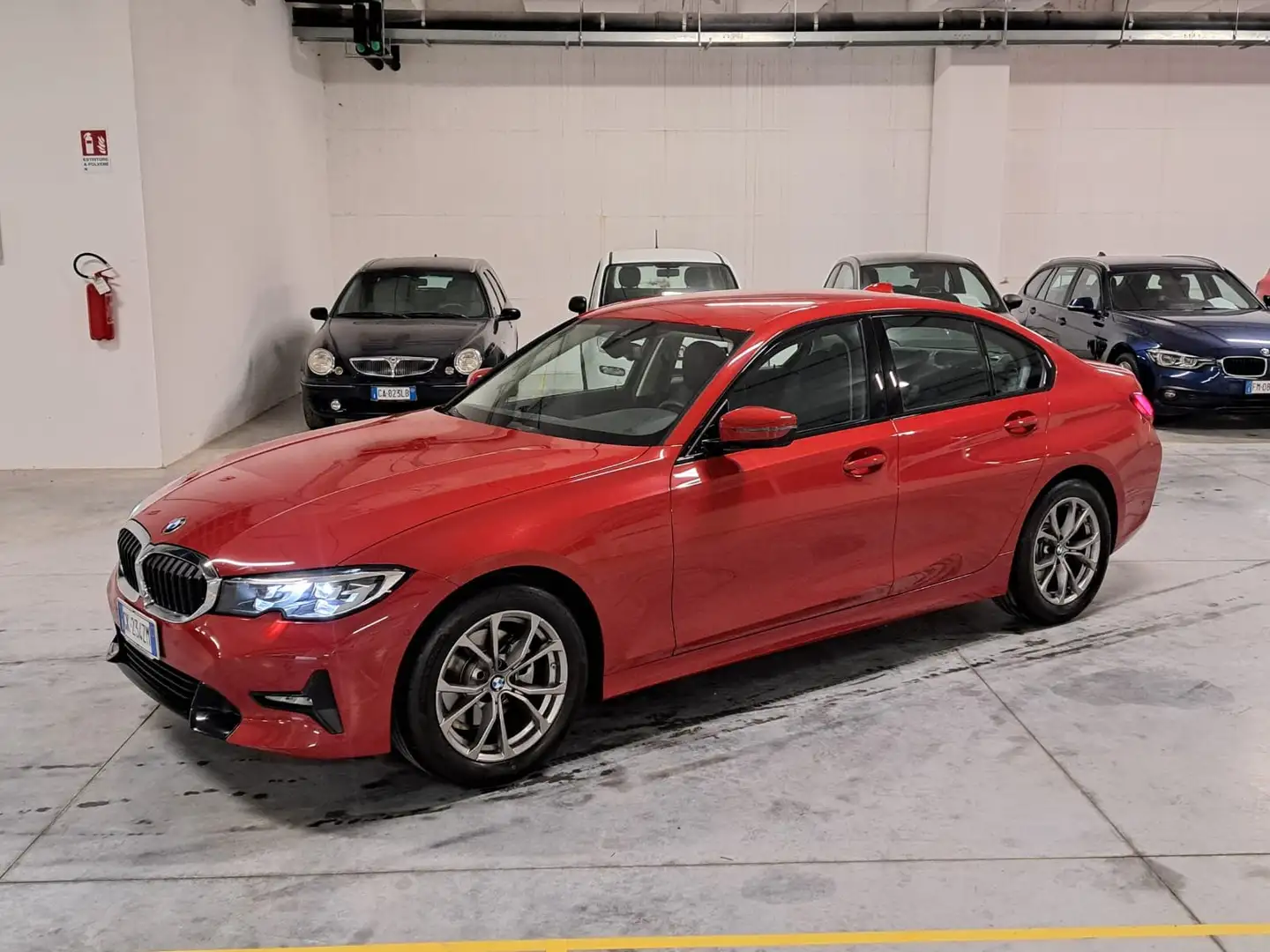 BMW 320 d mhev 48V 190CV Sport Auto Berlina Steptronic Rosso - 1