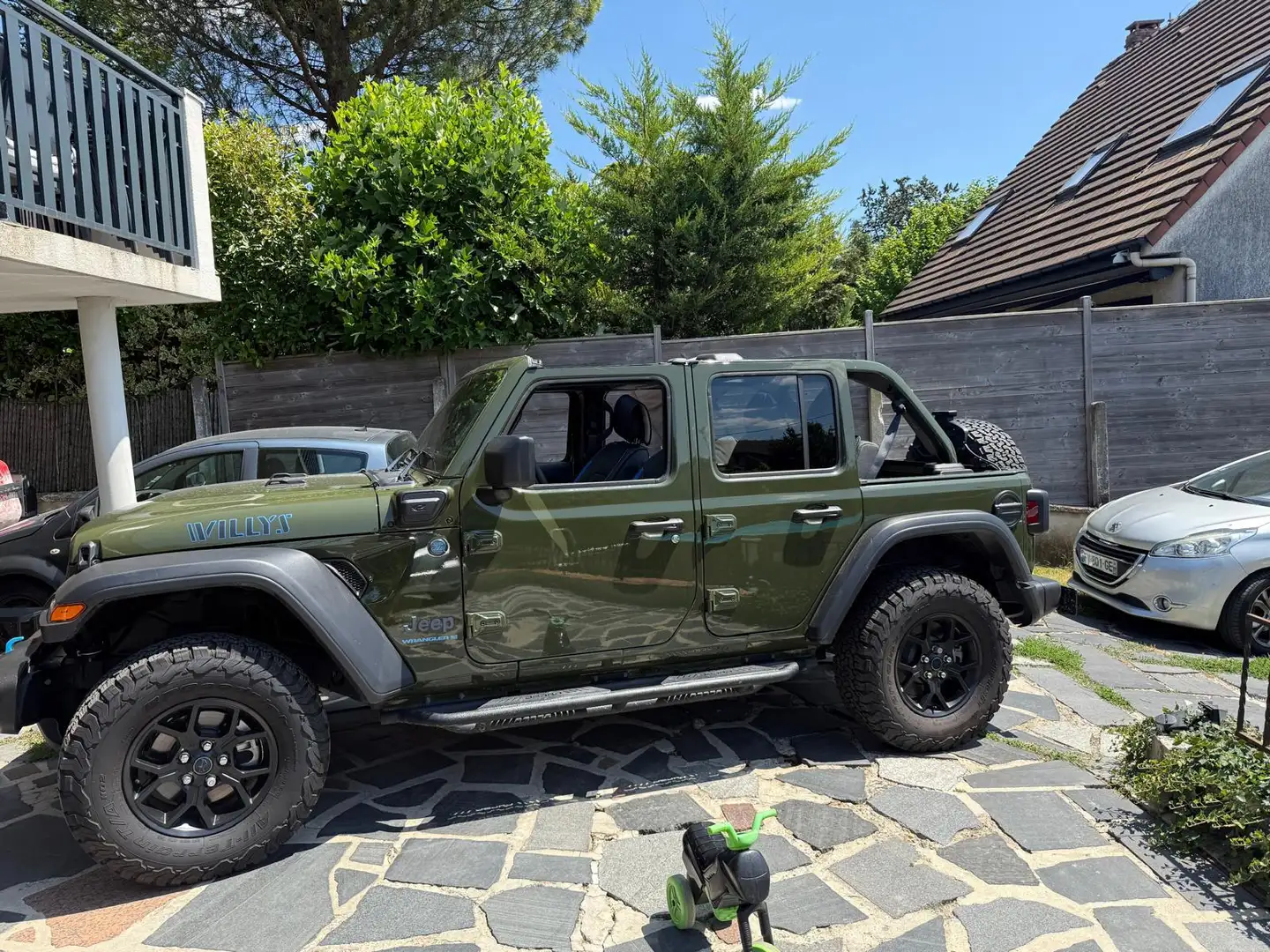 Jeep Wrangler Willys 4xe HYBRID Vert - 1