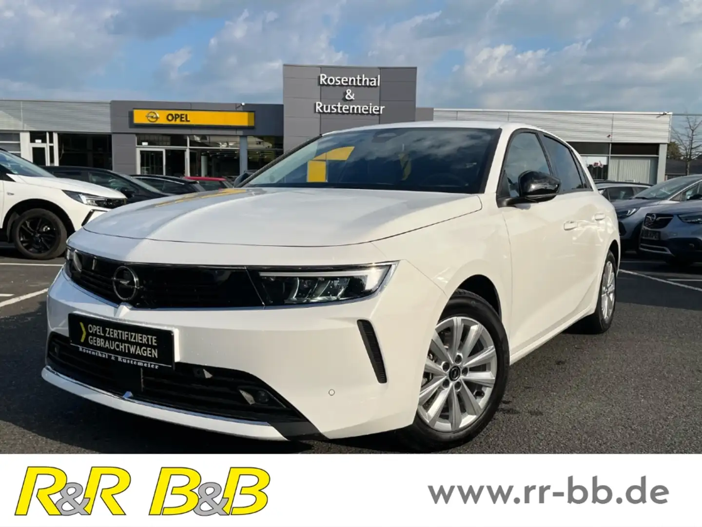 Opel Astra Business Edition 1.2T AT LED+SHZ+KAMERA Blanco - 1