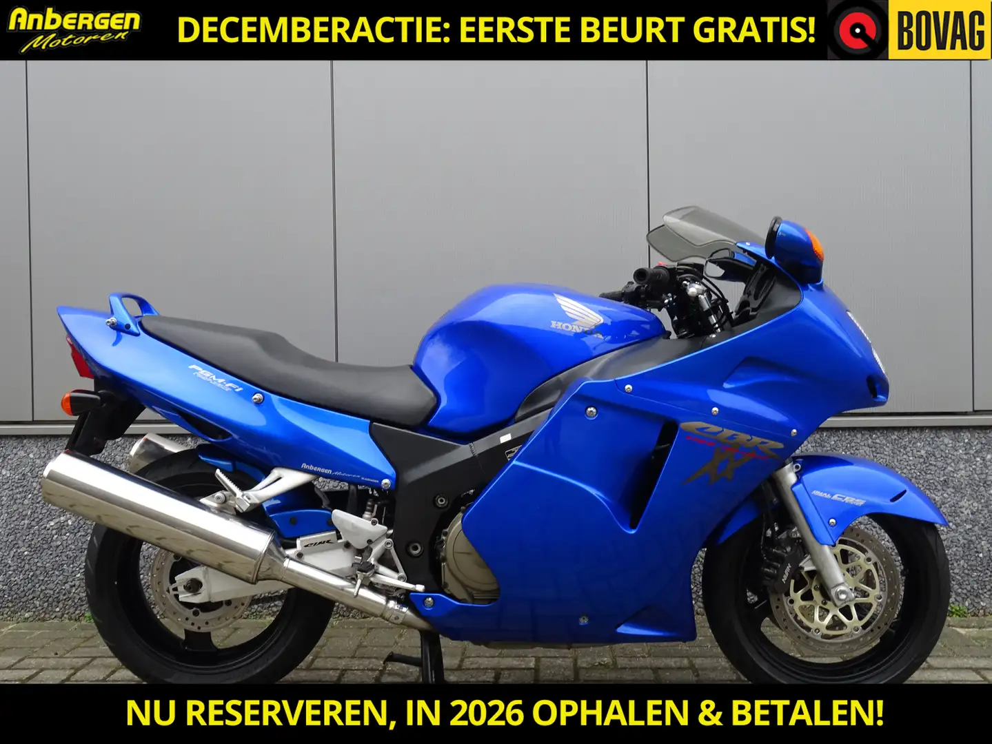 Honda CBR 1100 XX BLACKBIRD Blauw - 1