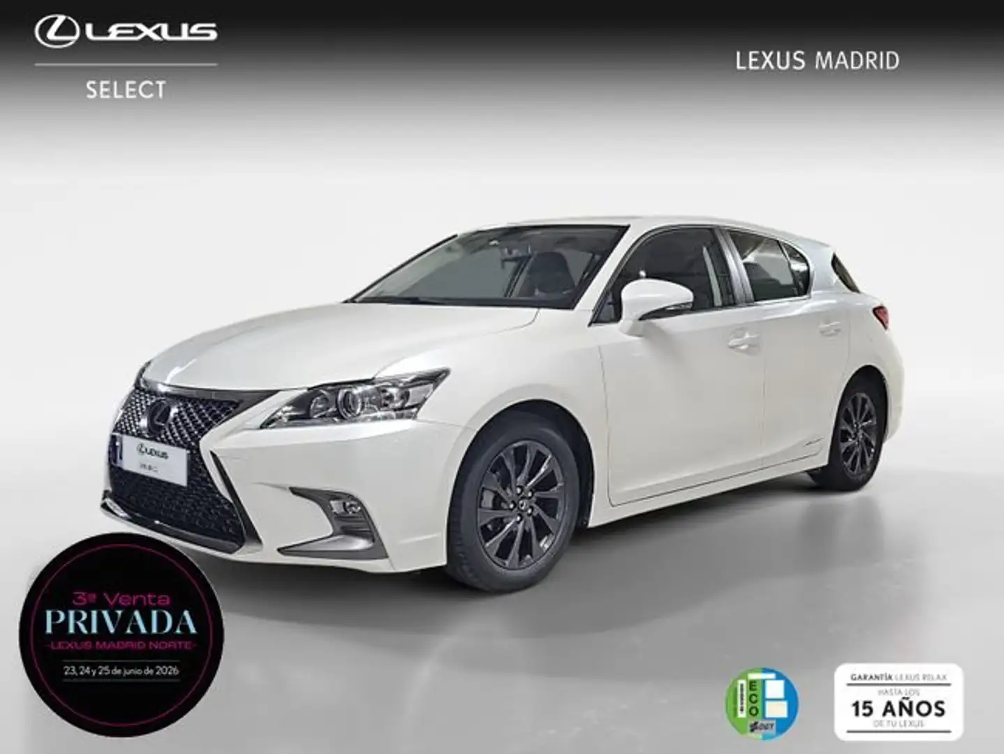 Lexus CT 200h Business Weiß - 1