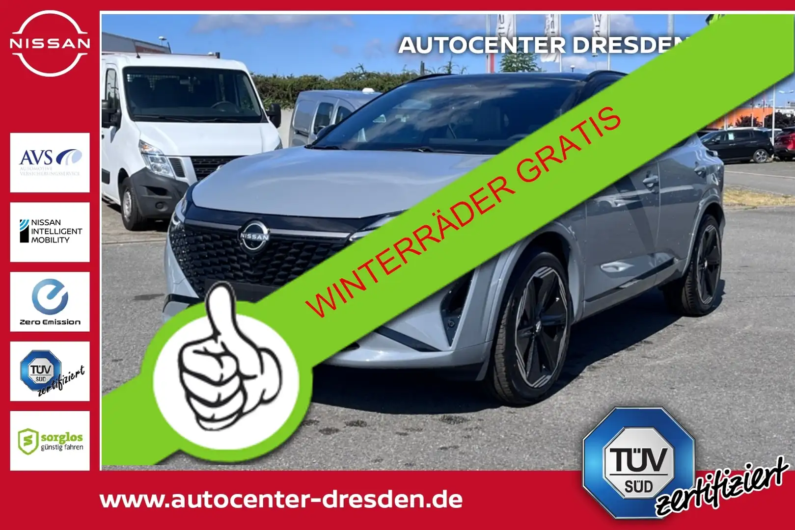 Nissan Qashqai 1.5VC-T e-POWER N-Design ACC Navi Kam Grau - 1