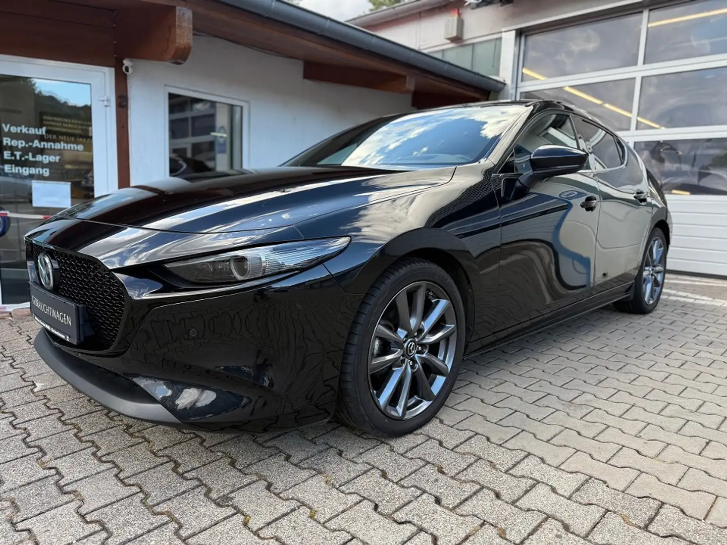 Mazda 3 S SKYACTIV-X 2.0 M Hybrid 6GS AL-SELECTION DES-P P Schwarz - 1