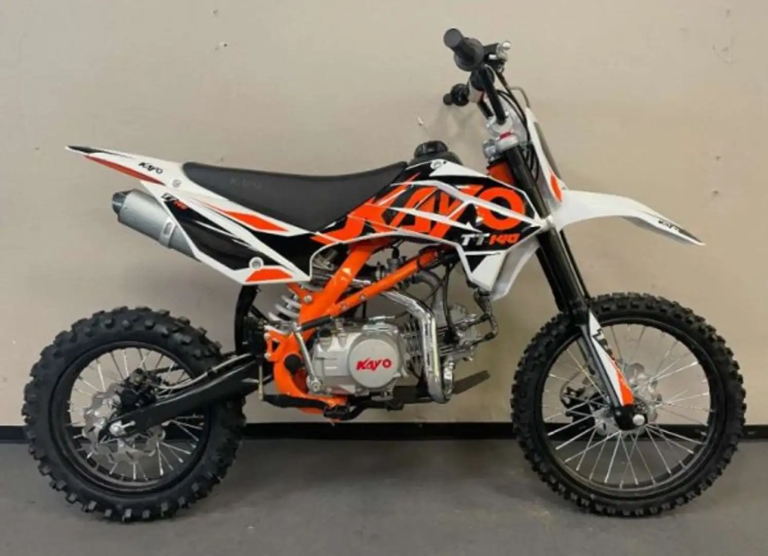 Kayo TT 140ccm Motocross Dirt Bike TOP Qualität Orange - 2