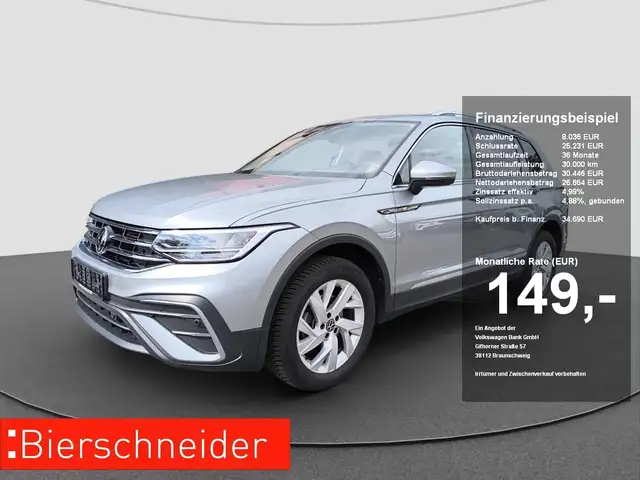 Volkswagen Tiguan Allspace 2.0 TDI DSG Life AHK NAVI 7-SITZER RFK ACC SITZH 1