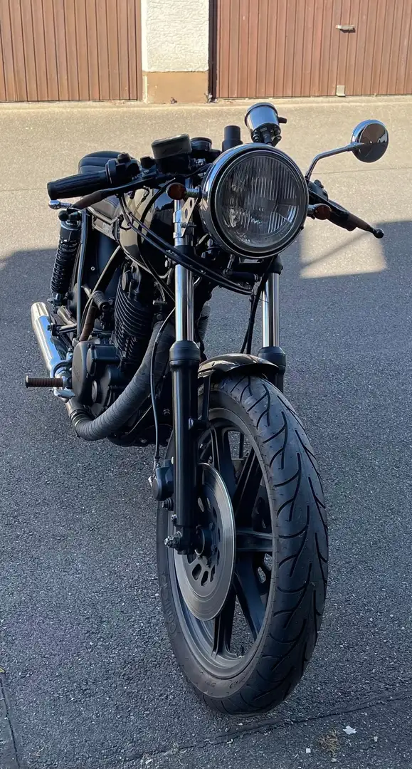 Yamaha SR 500 Cafe Racer Umbau Чорний - 1