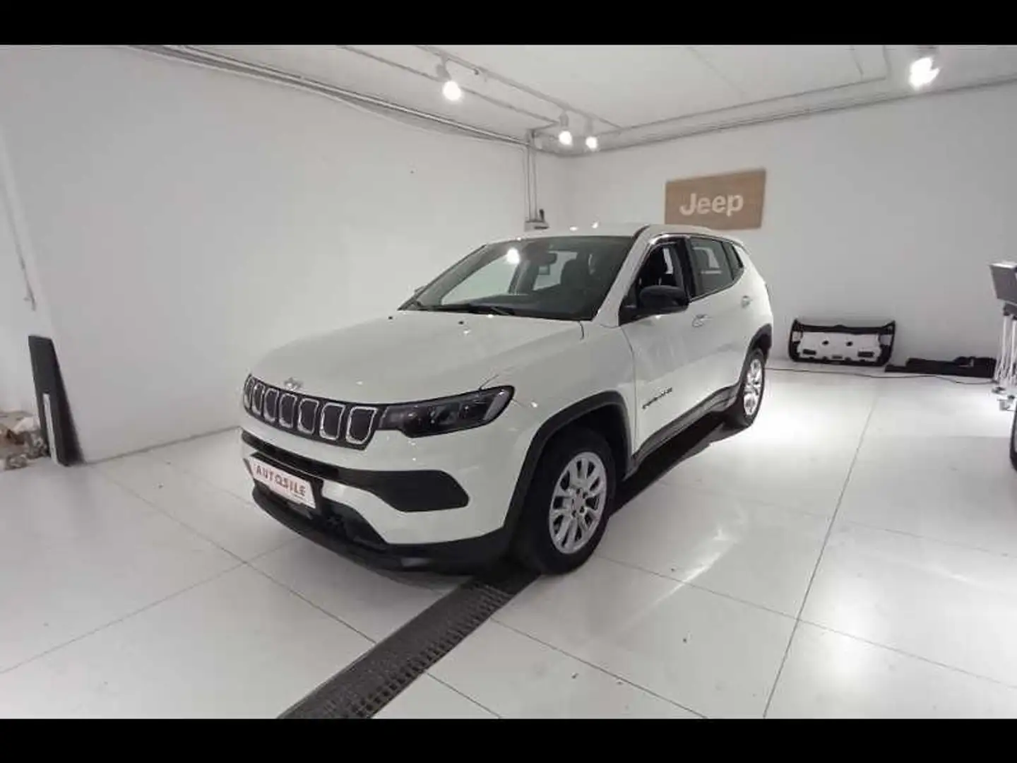 Jeep Compass II 2021 1.6 mjt Longitude 2wd 130cv Bianco - 1