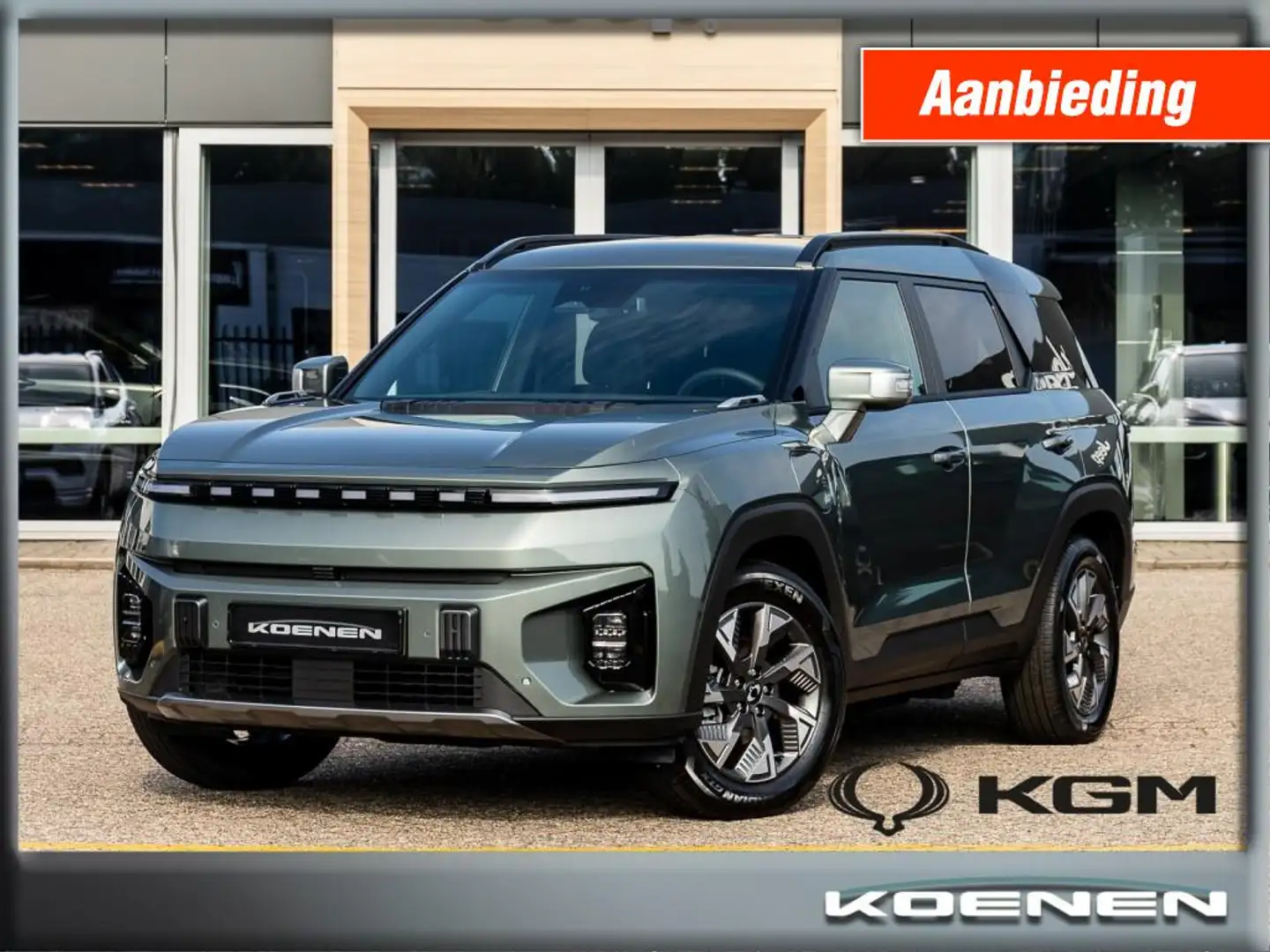 KGM Torres EVX Platinum Full Electric Forest Green Groen - 1
