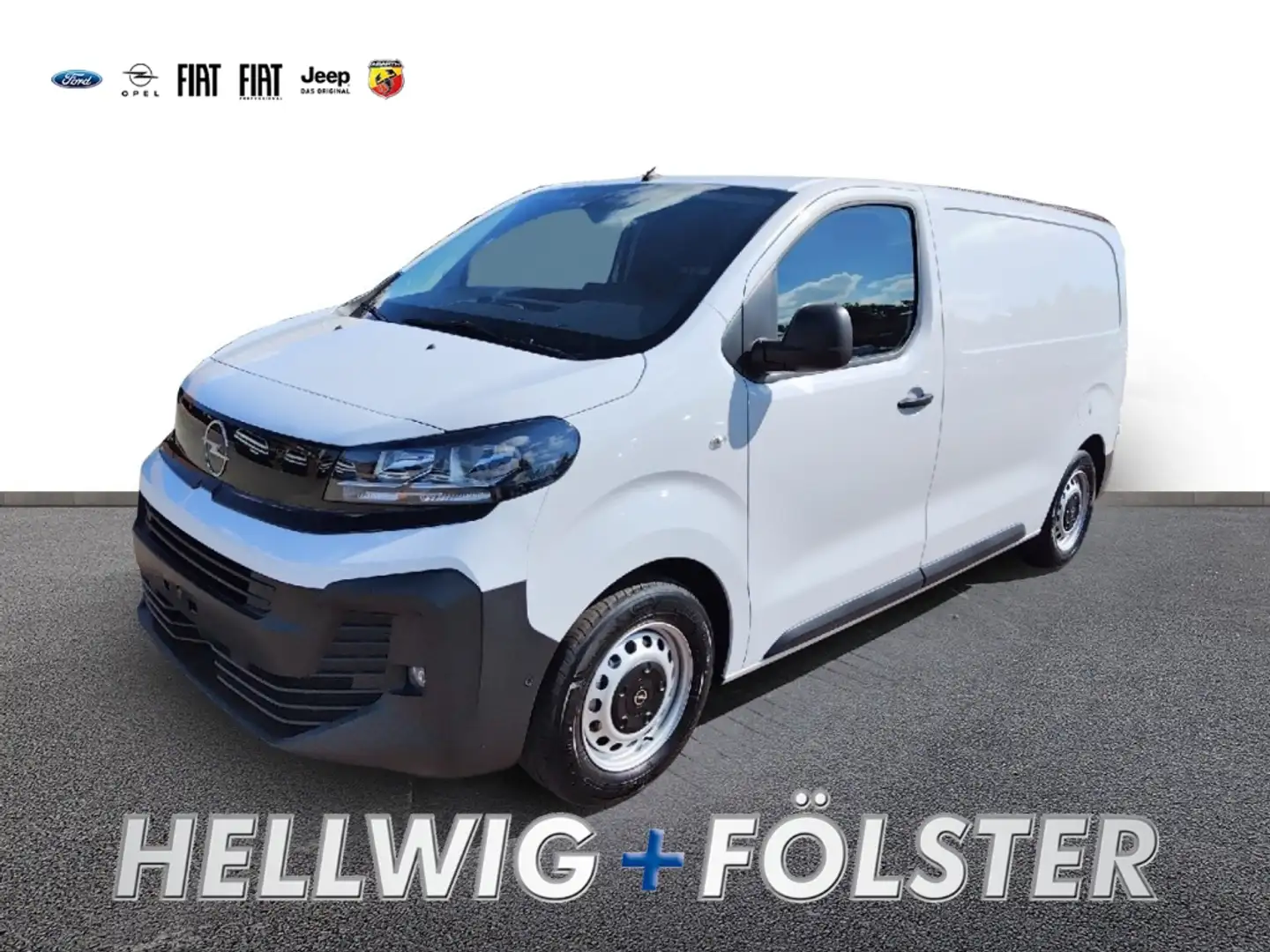 Opel Vivaro L2H1+Holzboden + Seiten + 180°RFK +Toter-Winkel-As Blanc - 1