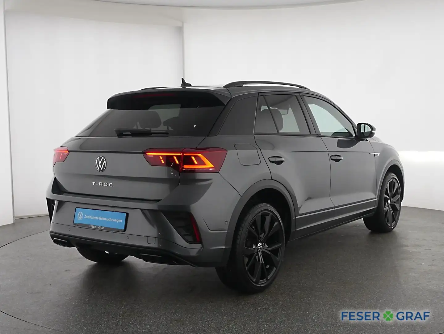 Volkswagen T-Roc R-Line 1.5 l TSI OPF 110 kW (150 PS) Grau - 2