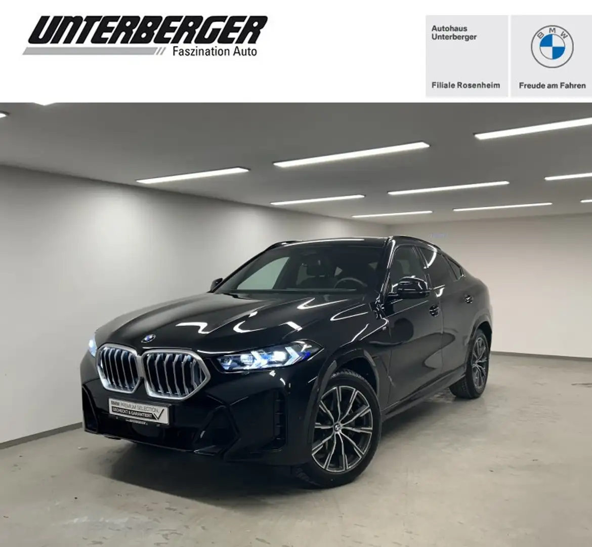 BMW X6 xDrive40i M Sport Harman/Kardon AHK Drivingass. pr Schwarz - 1