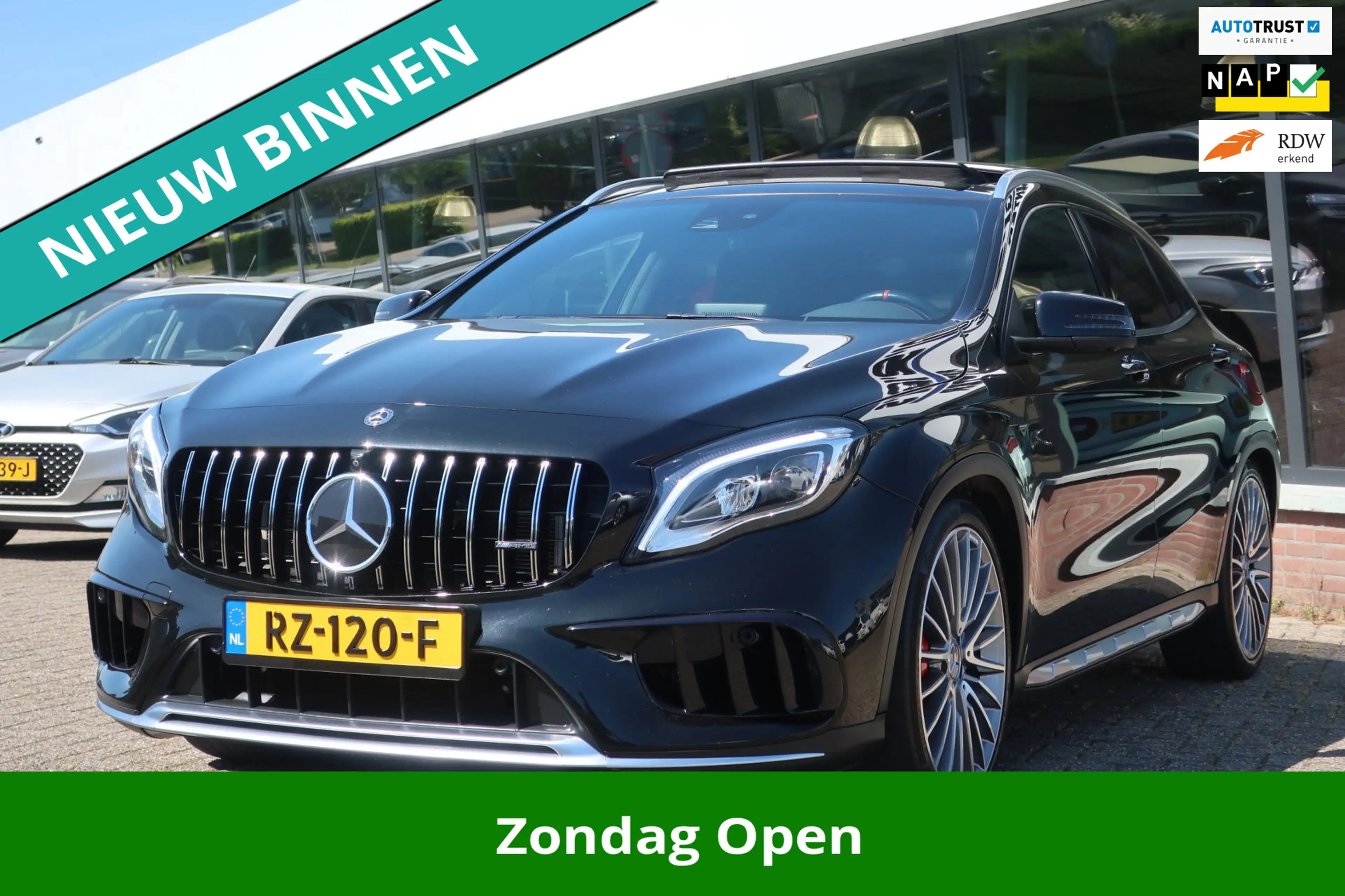 Mercedes-Benz GLA 45 AMG 4MATIC Premium Plus ADAP-CRUIS_360CAM_SFEERVER_H&K