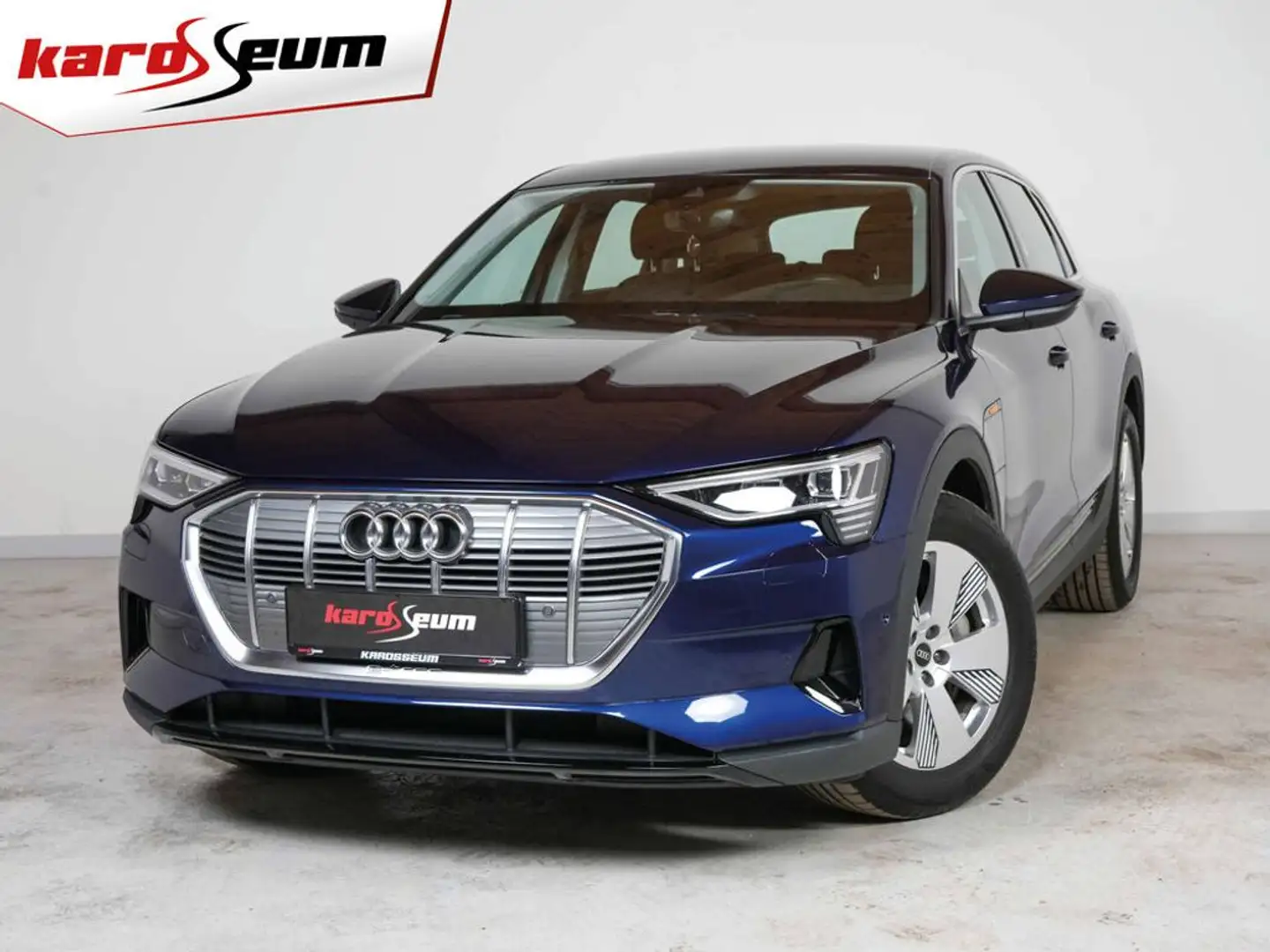 Audi e-tron 50 quattro *TEMPO*SHZ*RFK*DAB*LED* Blauw - 1