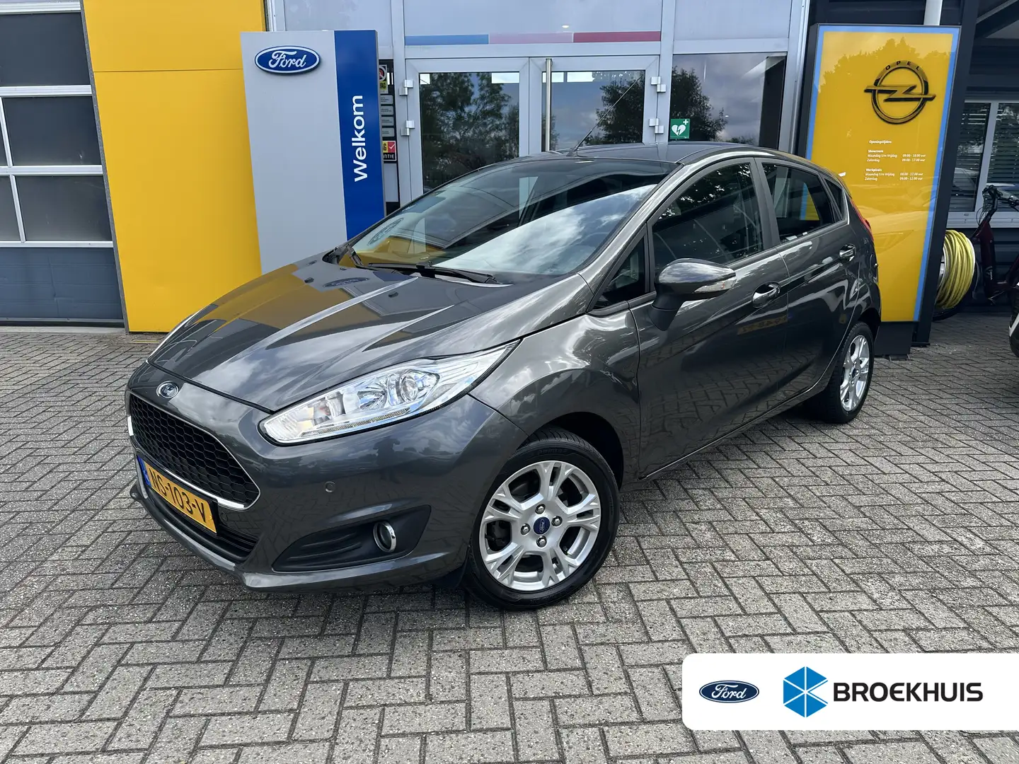 Ford Fiesta 1.0 Style Ultimate | NAVIGATIE| PARKEERSENSOREN V+ Grijs - 1
