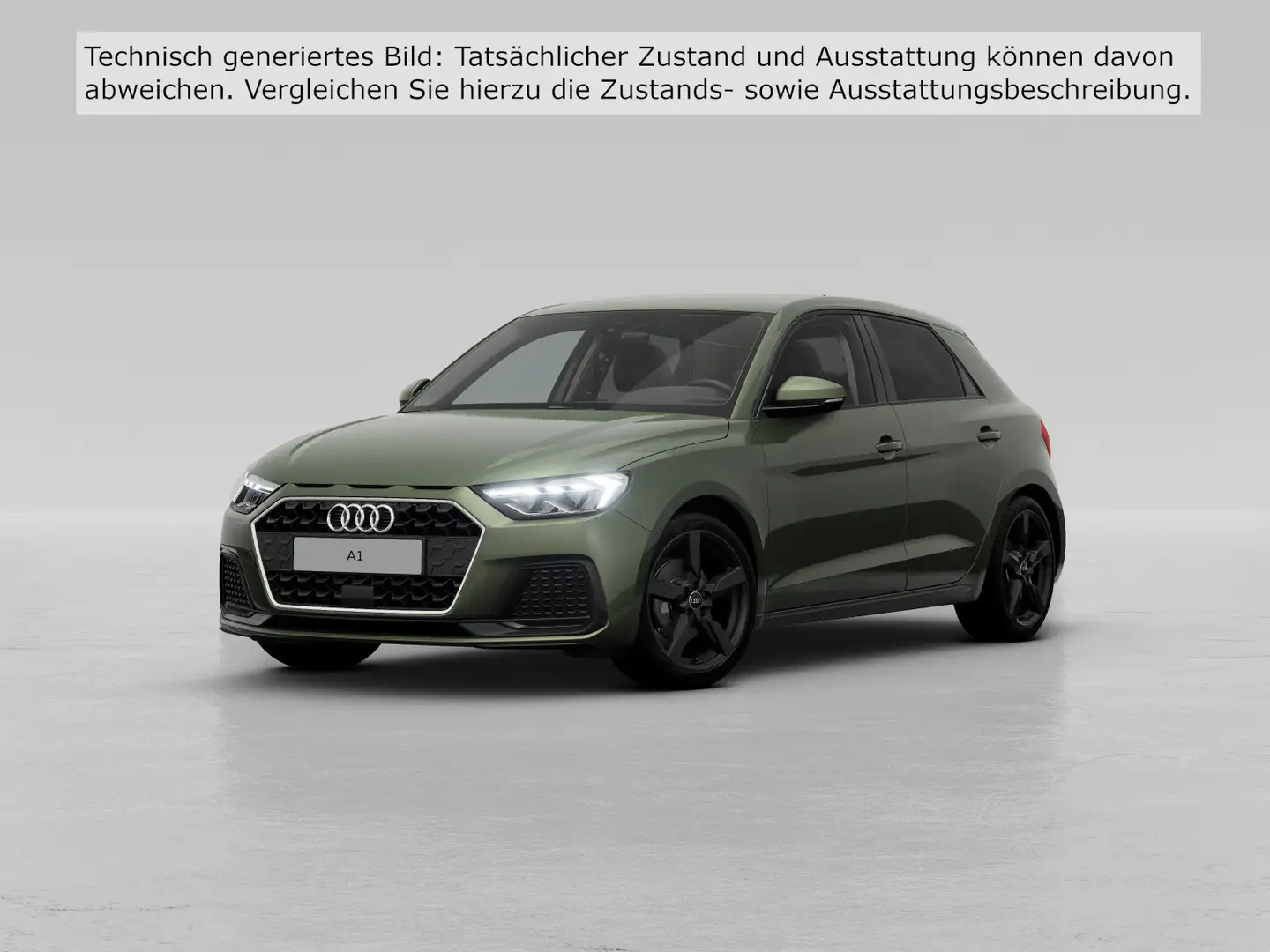 Audi A1 30 TFSI ADVANCED LM17 LED NAVI KEYL Grün - 2