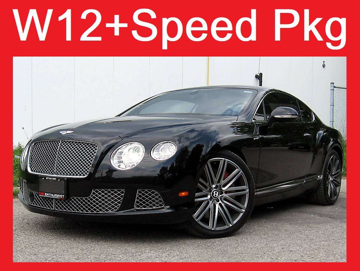 2014 Bentley Continental W12+SPEED EDITION+"21"+LOADED