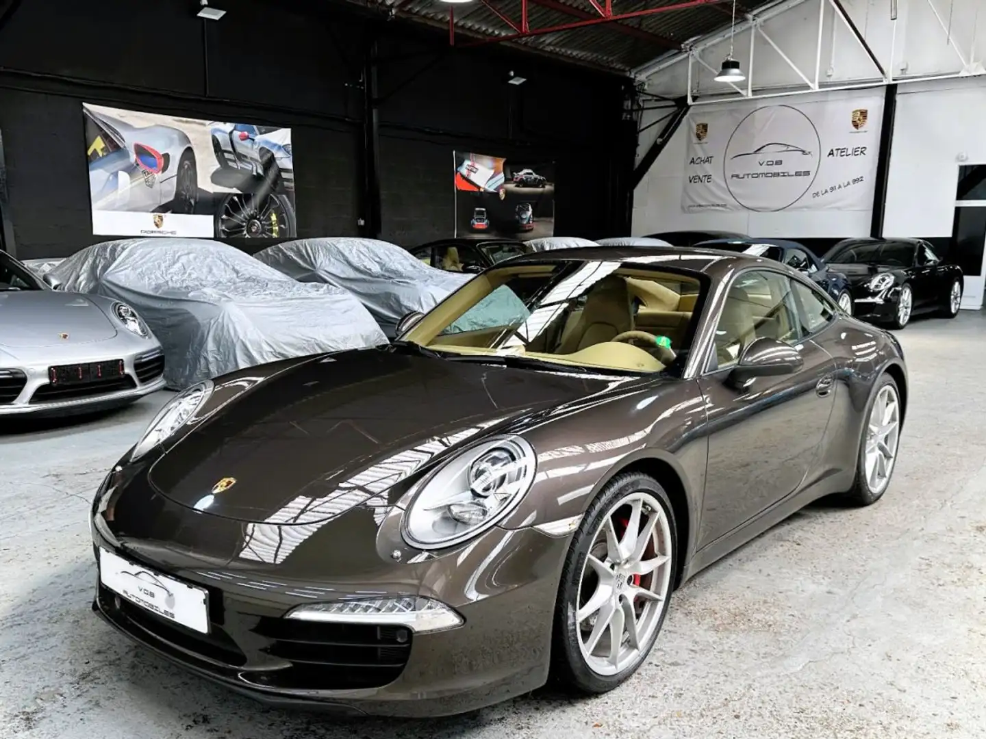 Porsche 911 991 CARRERA S PDK 3.8 400CV / CHRONO / PSE / 63000 Brun - 1