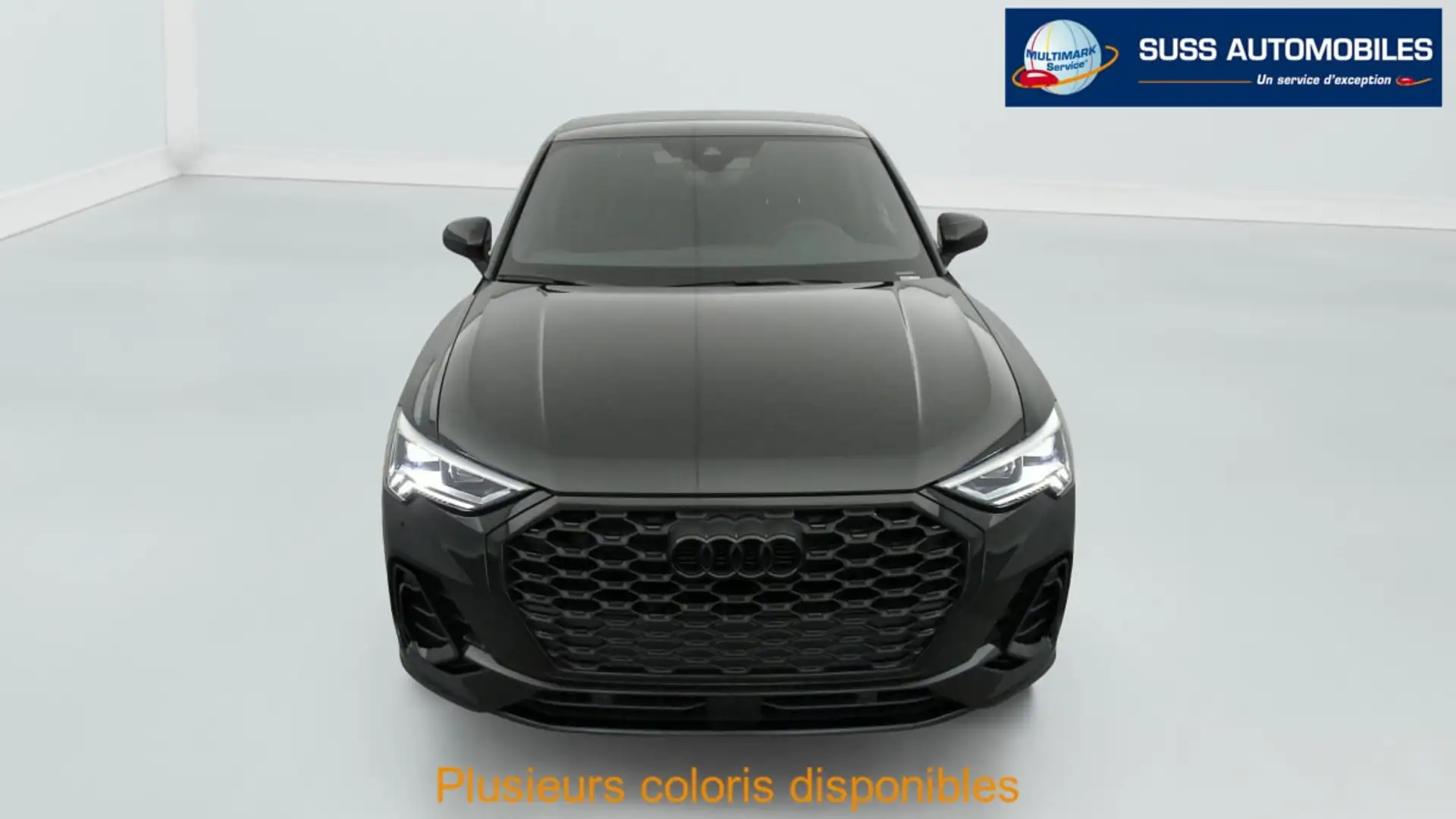 Audi Q3 35 TDI 150 ch S tronic 7 S line plus Zwart - 2