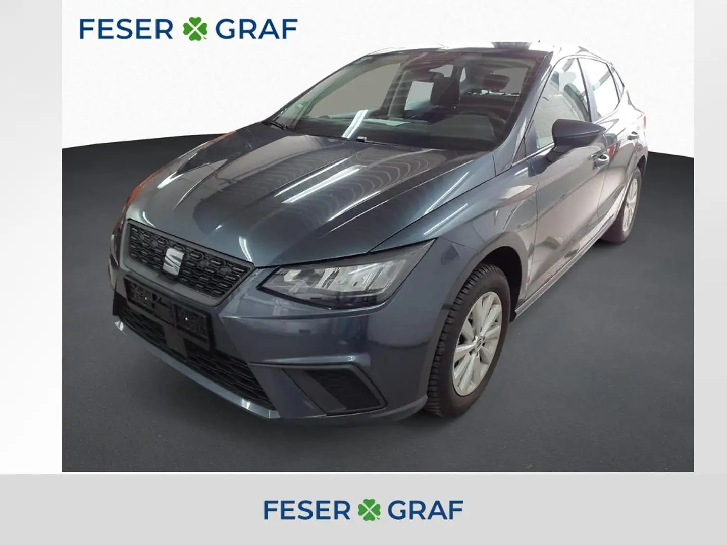 SEAT Ibiza 1.0 TSI Style-Pro LED/ACC/SHZ/PDC Grau - 1