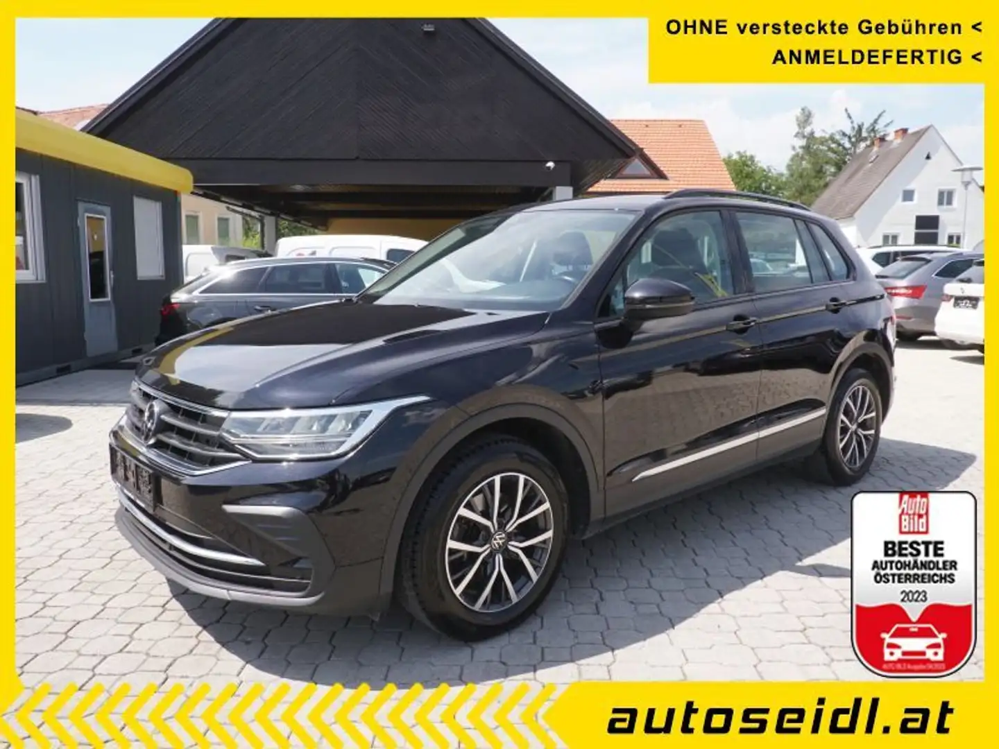 Volkswagen Tiguan 2,0 TDI *VIRTUAL+NAVI+LED* Noir - 1