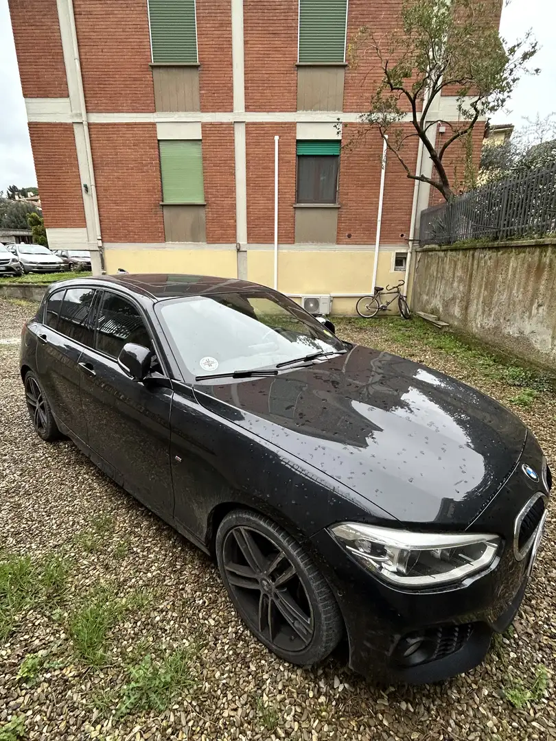 BMW 116 116d Msport 5p auto Zwart - 2