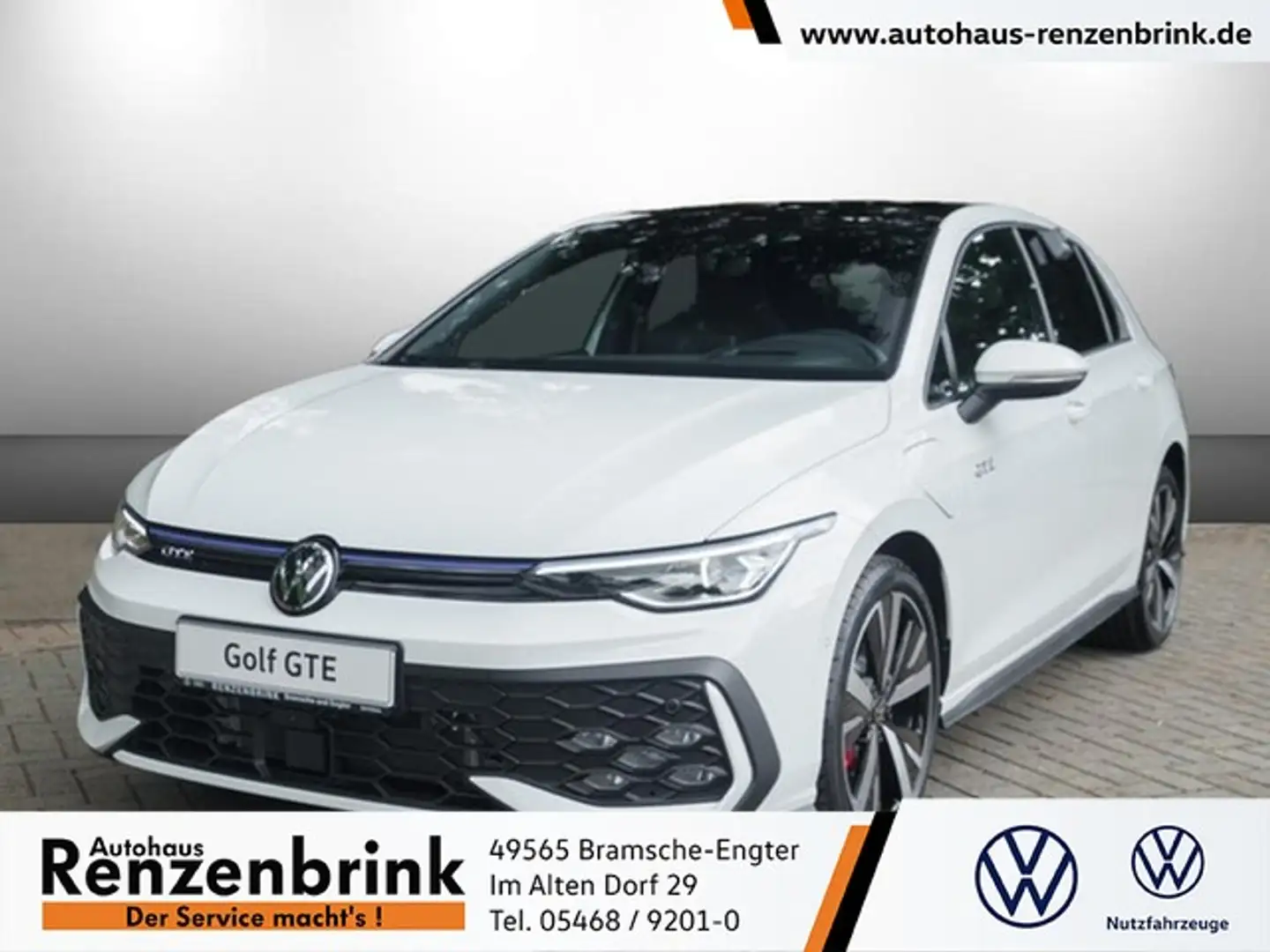 Volkswagen Golf VIII PA GTE eHybrid AHK DCC Matrix Blanc - 1