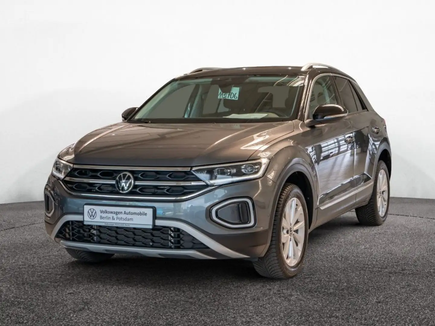 Volkswagen T-Roc 1.5 TSI DSG Style Navi LED AHK PDC SHZ Gris - 2