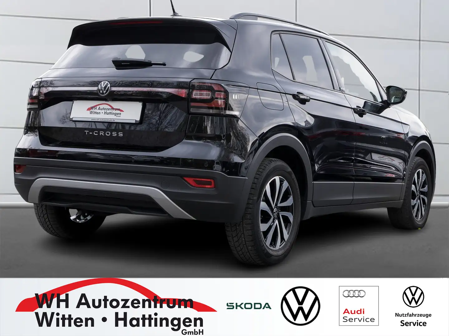 Volkswagen T-Cross 1.0 TSI Active NAVI AHK REARVIEW GJ-REIFEN ACC Nero - 2